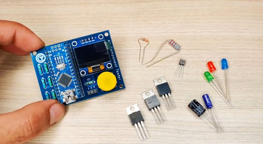 Универсальный LCR-метр на Arduino - «Сделай сам»