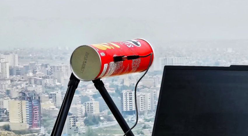 Дальнобойная Wi-Fi антенна из банки чипсов - «Сделай сам»
